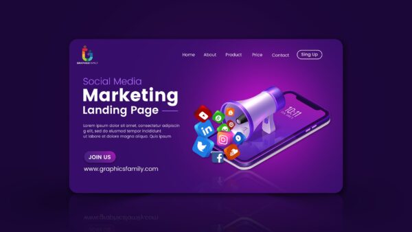 Landing Page for Marketing
